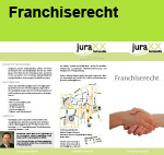 Info-Flyer Franchiserecht